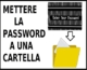 mettere la password a una cartella